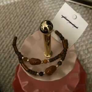 Free people beaded earring nwt